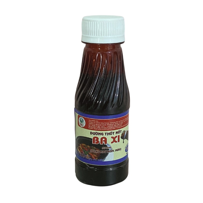 Ba Xi Palmyra Liquid Caramel plastic bottle 220ml (Ba Xi Bitter Palmyra Sugar) 